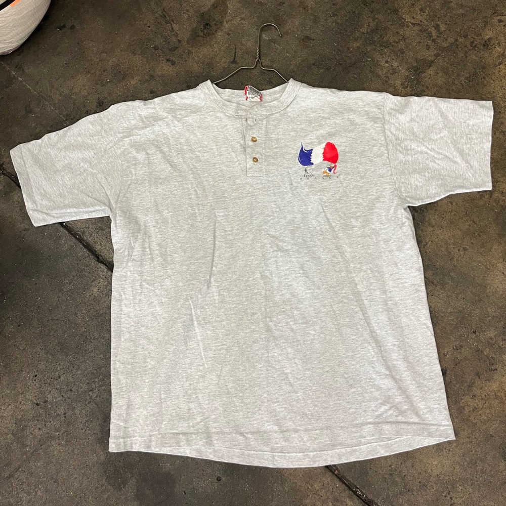 Disney Gray Henley Shirt